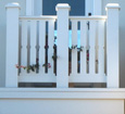 pvc balcony railings