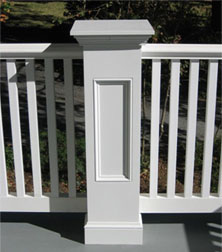 exterior porch pvc railings