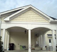 decorative exterior arches