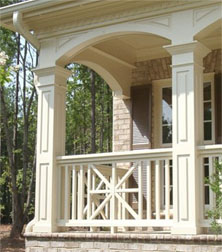 pvc railings - chippendale rail