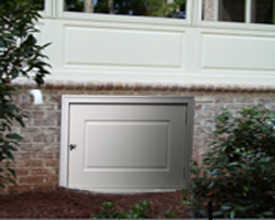 crawl space exterior door