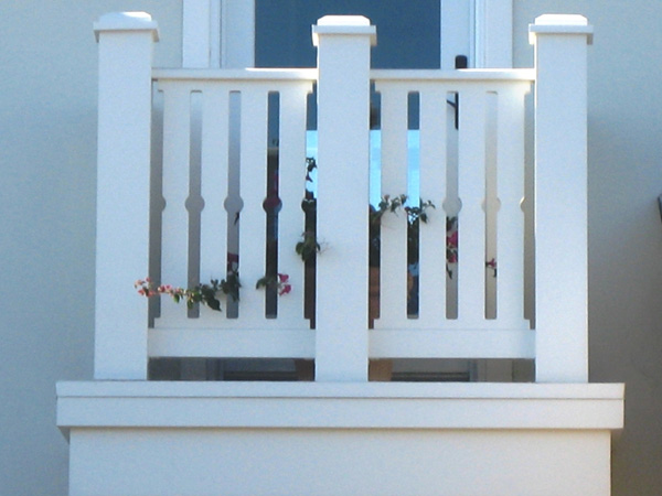 Exterior Pvc Railings For Porches And Decks